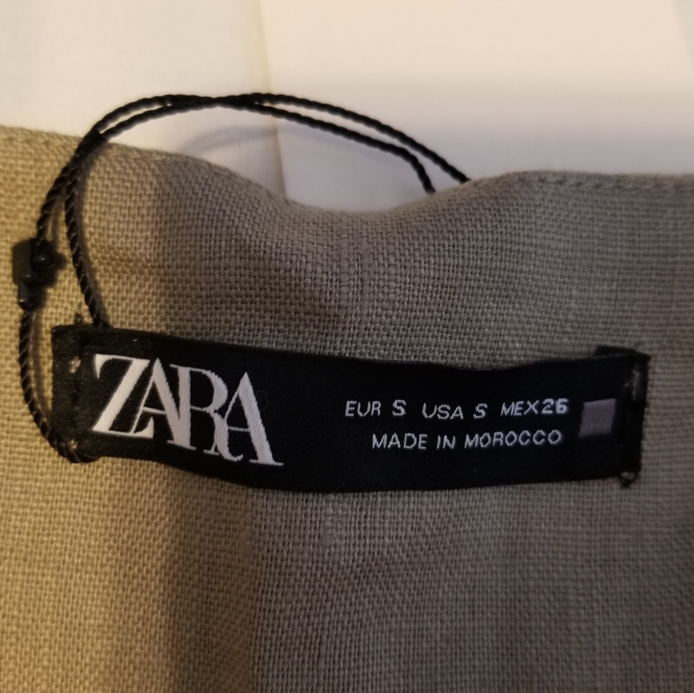 NWT Zara Short Women's Beige Size Small - Picture 10 of 10